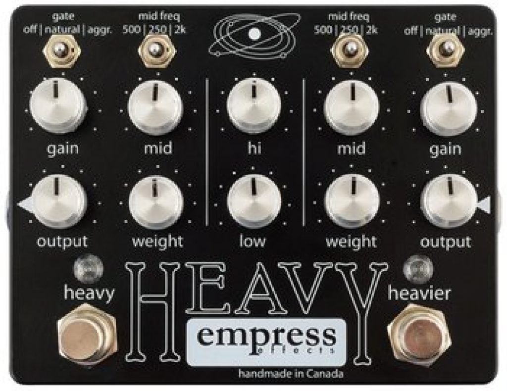 Empress Effects Heavy Dual Channel Distortion Pedal