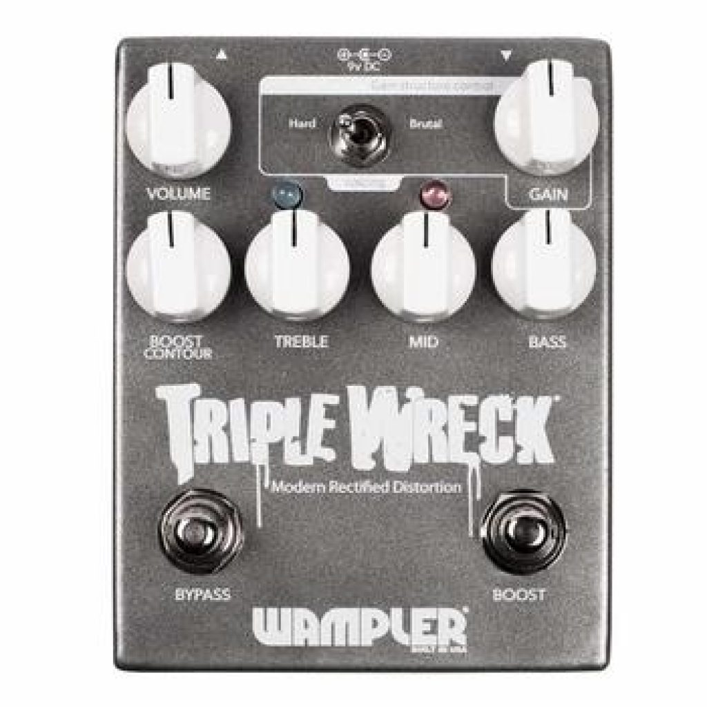 Wampler Triple Wreck V2 Modern Rectified Distortion Pedal