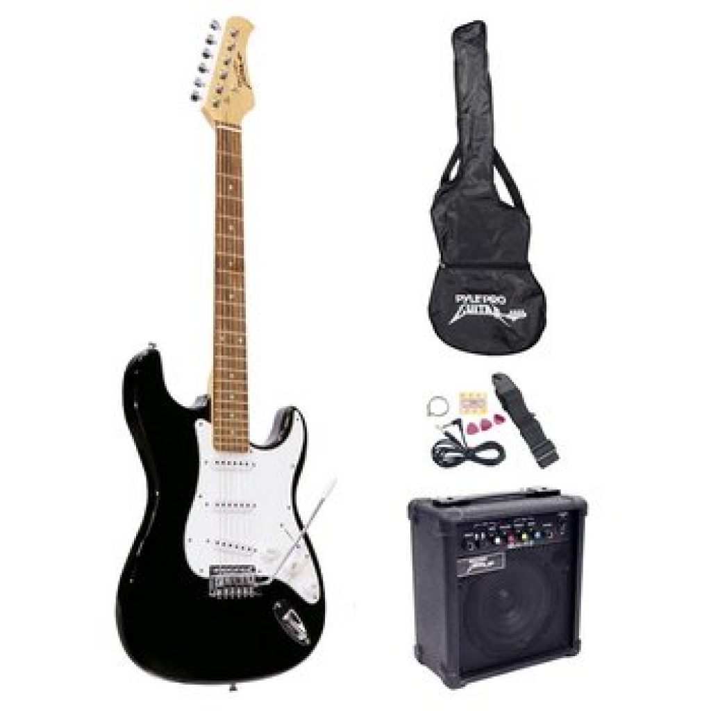 PylePro Full Size Electric Guitar Package