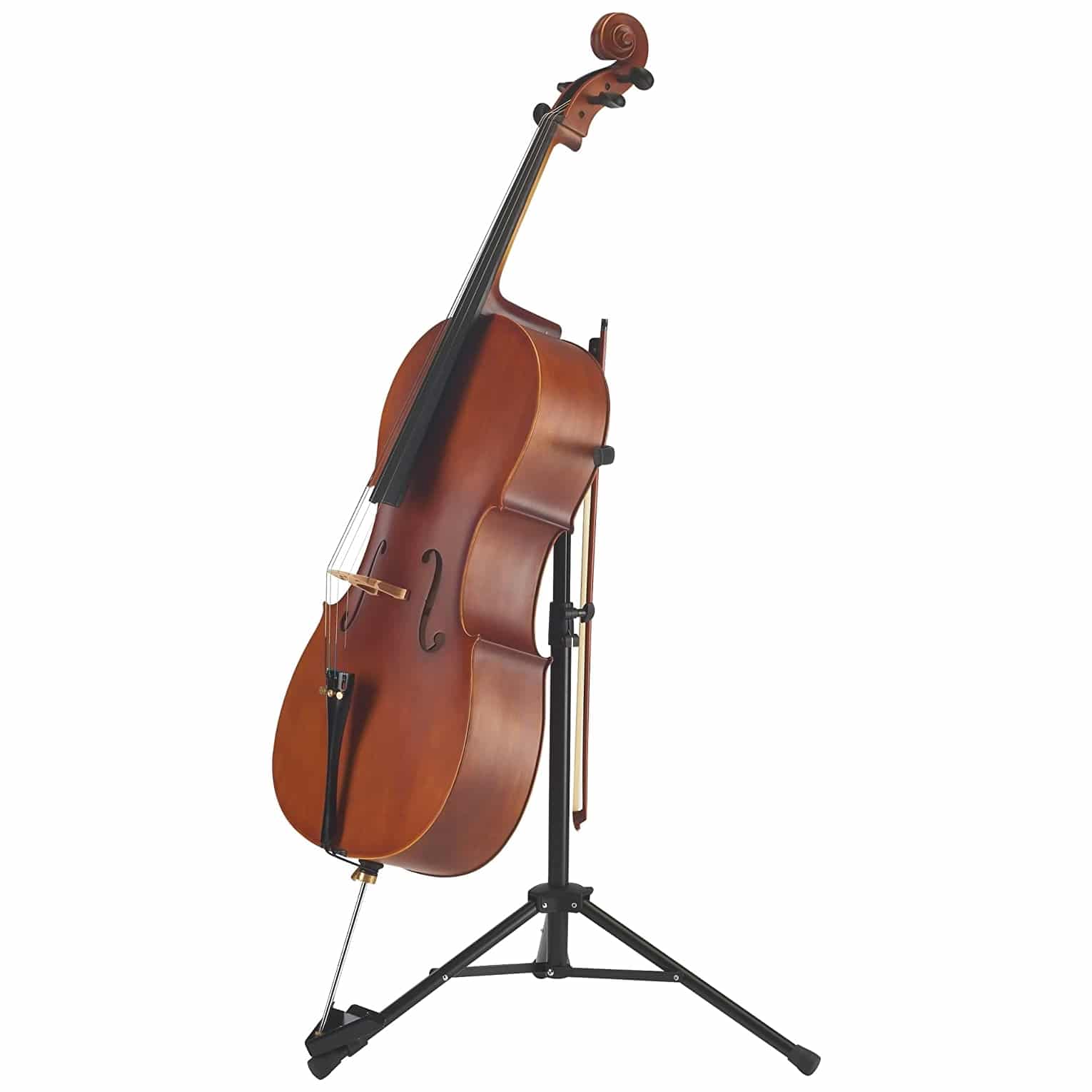 SHUTAO Adjustable Folding Cello Stand for 1/8-4/4 Cellos 