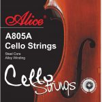 1/2 Cello String Set Nickel Chromium Wound with Steel Core by Sotendo