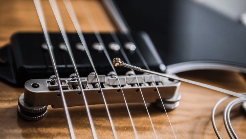 ernie ball black guitar strap