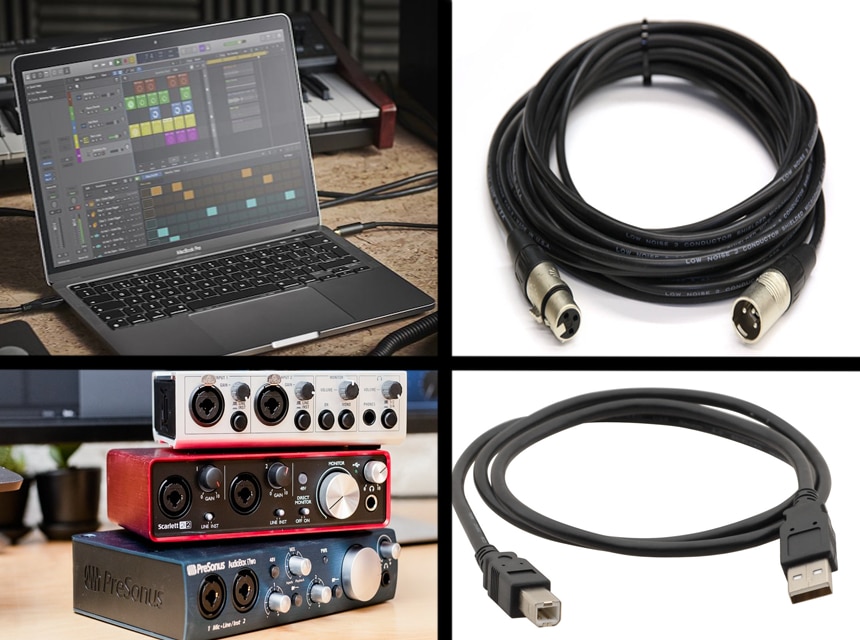 How to set up an audio interface