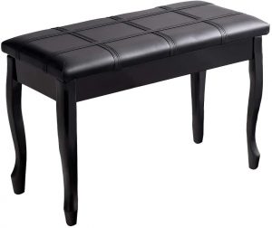 Casio CB-7BK Piano Bench with Padded Seat Black 